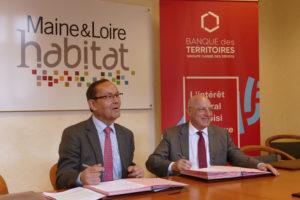 Image de l'article Maine-et-Loire Habitat et la Banque des Territoires se mobilisent