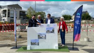 Image de l'article Pose de la 1ère pierre du projet de renouvellement urbain à Sainte-Gemmes-sur-Loire